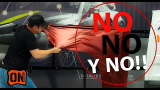 6 ERRORES QUE NO DEBES COMETER AL VINILAR  ROTULAR TU VEHICULO  vinyl Wrap mistakes [upl. by Ahteres]