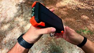 Close Look  SUDROV W33A 42800mAh Solar Power Bank [upl. by Eno363]