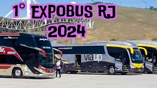 1°EXPOBUS RJ 2024 EXPOSIÇÃO DE ÔNIBUS NOVA ARENA DA BAIXADA 2°PARTE expobusrj [upl. by Bigler]