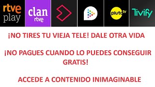 Como ver TDT series películas etc totalmente gratis Cientos de contenidos a tu alcance [upl. by Ruford]