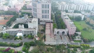 SRM KTR campus aerial view [upl. by Acira]