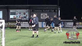 Llandudno FC  Inside Training  Preparing For Llanidloes [upl. by Lidaa]