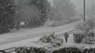 big freeze evesham timelapse snowfall [upl. by Noiram492]