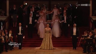 Opernball 2019  Einzug der Debütanten [upl. by Maximilianus]