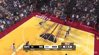 NBA 2K25 Emirates NBA Cup 🏆 Mode  WARRIORS vs NUGGETS FULL GAME HIGHLIGHTS [upl. by Uos]