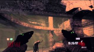 Black Ops 2 Zombie Nacht der Untoten Easter Egg German [upl. by Countess]