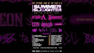 The Summer Slaughter Tour 2024 lineup [upl. by Gastineau]