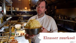 Koken met Rik de Jonge Elzasser zuurkool [upl. by Aitret620]