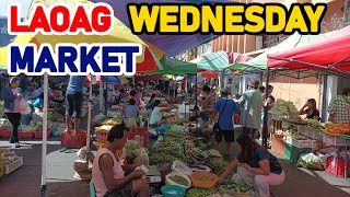 LAOAG WEDNESDAY MARKET WELCOME TO ILOCOS [upl. by Eirol486]