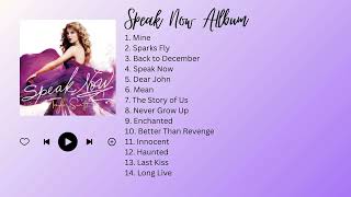 TAYLOR SWIFT  SPEAK NOW ALBUM [upl. by Ennayt570]