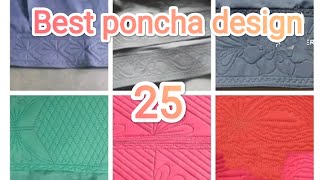 New poncha design vedio 25 design [upl. by Berner]