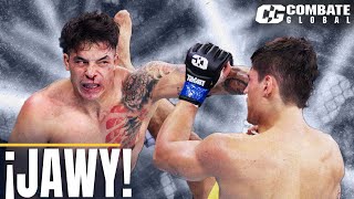 ¡JAWY en LA JAULA  Jawy Mendéz vs Johan Rodriguez I Combate Global 72 [upl. by Lenna898]