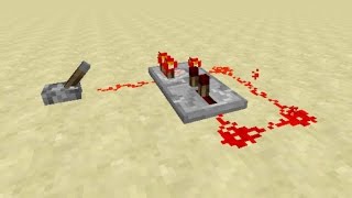 Minecraft How to make a Simple Redstone Comparator Clock 111 Tutorial [upl. by Frannie870]