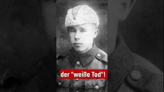 😲 Der tödlichste Scharfschütze aller Zeiten 500 Abschüsse in 100 Tagen ww2 historyfacts [upl. by Luce46]