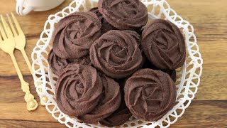 Easy Chocolate Butter Cookies [upl. by Maureene]