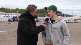 RallyXTV träffar Lites segraren Simon Olofsson [upl. by Atirac]