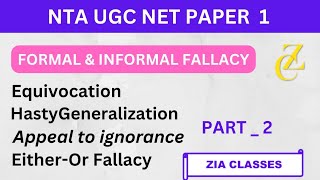 Fallacy of Equivocation  Hasty Generalization  Appeal to Ignorance  Either or fallacy [upl. by Jae]