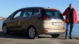 Opel Zafira Tourer Bezahlbarer FamilienVan  Test  Fahrbericht [upl. by Namyac739]