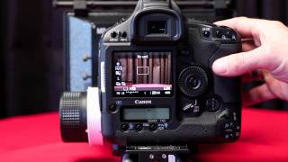 Canon 1D Mark IV Video Setting Locations Demo [upl. by Roz]