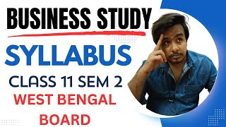 WBCHSE NEW SYLLABUS I Class 11 2ND SEM I BSTD II 202425 II Board Exam westbengalboard wbboard [upl. by Lleoj333]