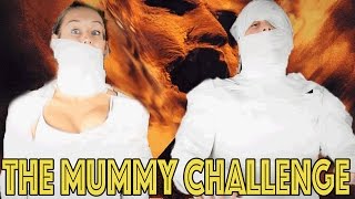 THE MUMMY CHALLENGE HALLOWEEN CHALLENGE [upl. by Sakul]