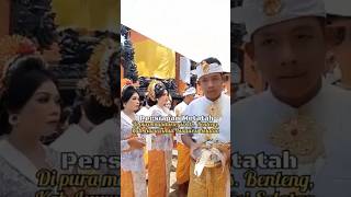 ritual sebelum metatah potong gigi di pura ds benteng sulsel [upl. by Enerod]