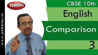 Comparison3  EnglishWork Book  CBSE Class 10 [upl. by Andreana]