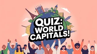 “Easy or Hard A quiz about Capitals for everyone” [upl. by Racso]