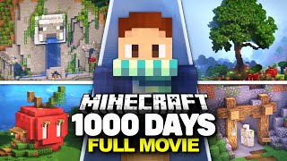 I Survived 1000 Days in Minecraft FULL MOVIE [upl. by Leirbag]