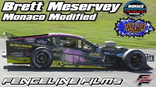 Brett Meservey Monaco Tri Track Modified Haunted Hundred Seekonk Speedway 2024 [upl. by Addy392]