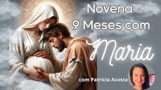 NOVENA 9 MESES COM MARIA  1112 novena oração novemesescommaria 9mesescommaria [upl. by Montano]