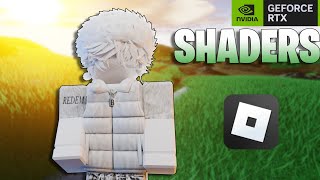 2024 HOW TO GET SHADERS IN ROBLOX  SHADER SETTINGS [upl. by Alyahsat]