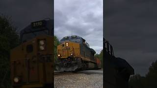 Fast Freight CSX Q031 In Penola VA September 14 2019 train [upl. by Nyllaf]