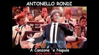 ANTONELLO RONDI  A Canzone e Napule [upl. by Winston586]