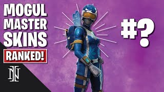 RANKING ALL MOGUL MASTER SKINS in Fortnite [upl. by Aretina]