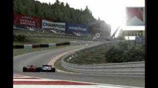 rFactor F1 1988 Eau Rouge [upl. by Iredale]