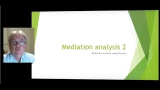 Mediation analysis using process [upl. by Nevsa462]