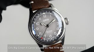 Oris Big Crown X Cervo Volante 01 754 7779 4063SET Preowned [upl. by Inaboy]