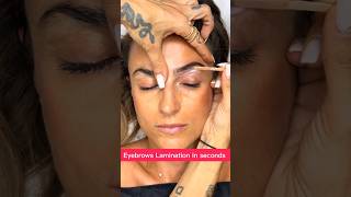 Eyebrows Lamination shorts 17 ytshortsuk eyebrowdesign youtubeshorts beauty easybrows [upl. by Averill]