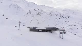 Kirchenkarbahn Skigebiet Hochgurgl [upl. by Robet204]