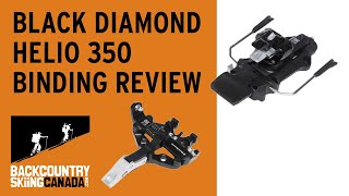 Black Diamond Helio 350 Bindings [upl. by Harmonia338]