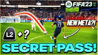 FIFA 23  The SECRET PASS No One Is USING New META [upl. by Einahpehs303]