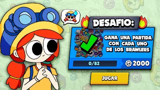 GANÉ con CADA BRAWLER en MENOS DE 5 HORAS en BRAWL STARS [upl. by Muhammad619]