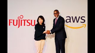 Joint press conference on the global partnership with AWS to accelerate legacy modernization [upl. by Artcele]