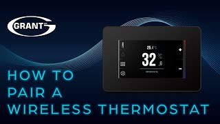 Grant Aerona Smart Controller  Pairing wireless thermostats [upl. by Engud]