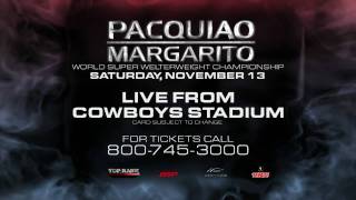 Pacquiao Vs Margarito Official Spot [upl. by Egerton]