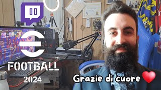 SMETTO di streammare su TWITCH Grazie per questi anni assieme  Vi spiego tutto  eFootball 2024 [upl. by Mirisola]