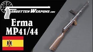 Spanish MP4144  A Copy of the Erma EMP [upl. by Moriah87]