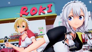 【MMD 4K】紲星あかり 弦巻マキ ロキ [upl. by Rozelle35]