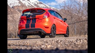 20142019 6th Gen Ford Fiesta ST How to install Rokblokz Rally Style Mud Flap kit [upl. by Ecydnak]